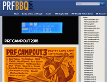 Tablet Screenshot of prfbbq.com